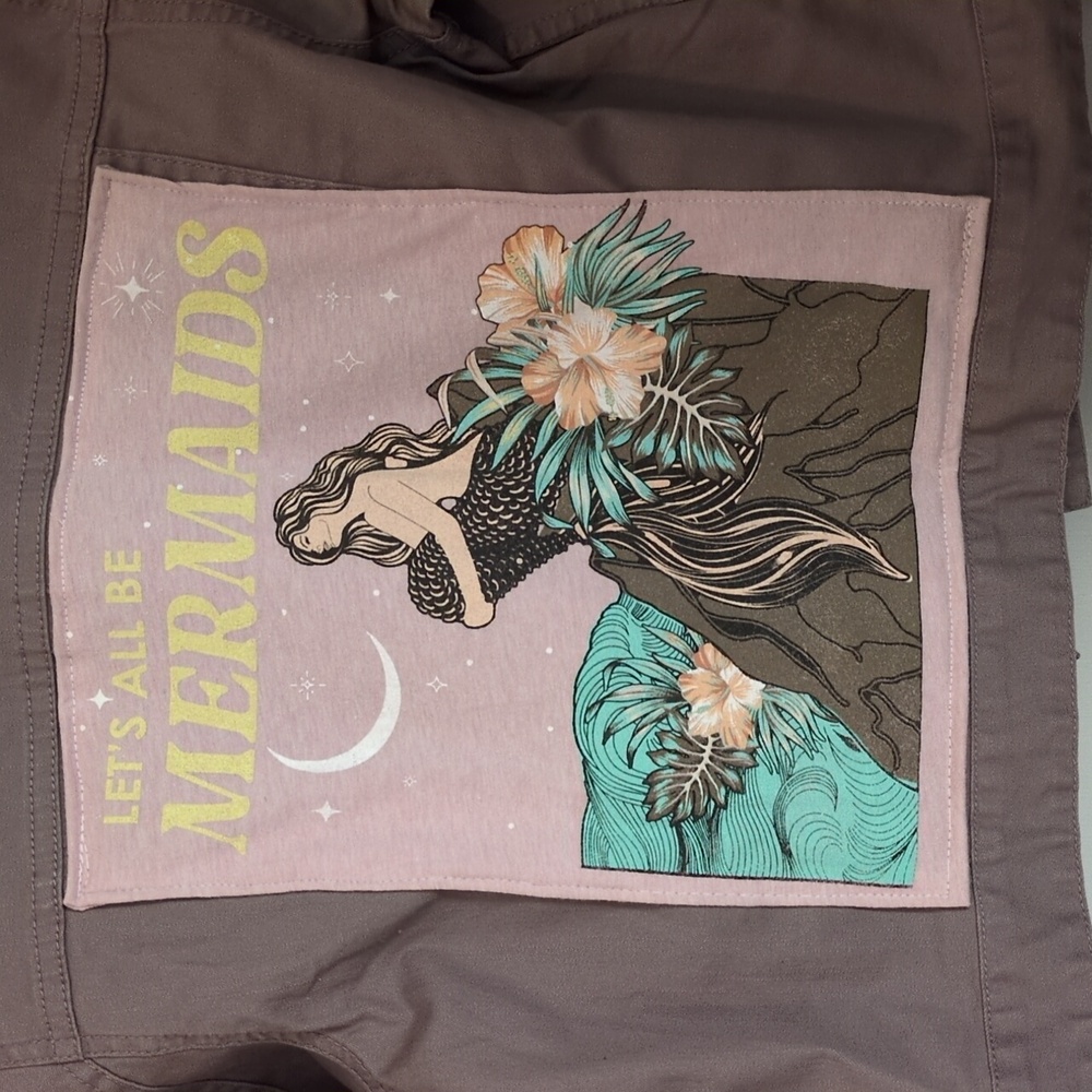 Let's All Be Mermaids Jacket - Picture 2 of 4